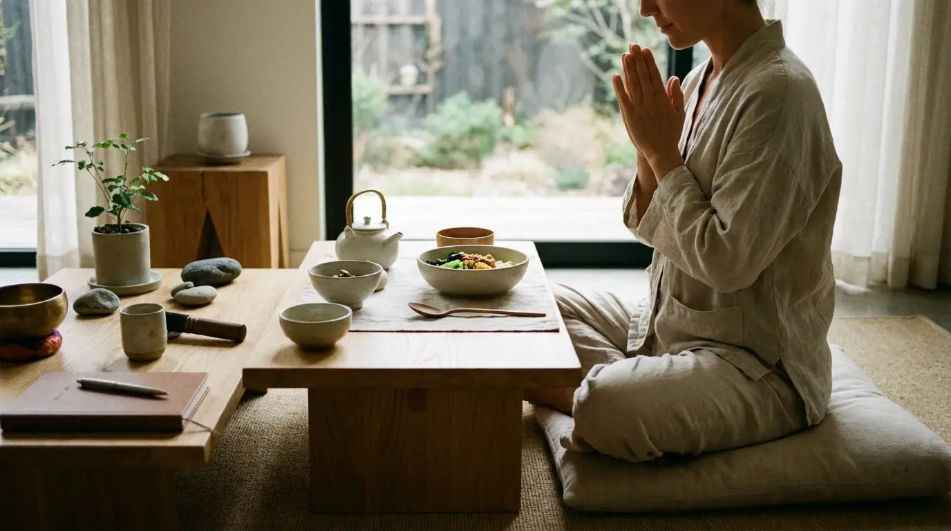 Food, meditation, and intentions: how to maximize the benefits of a psilocybin immersion